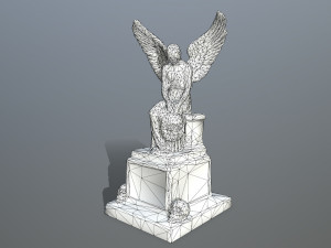 statue3 Model 3D