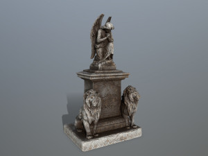 statue4 3Dモデル