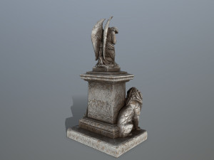 statue4 3Dモデル