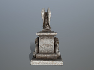 statue4 3Dモデル