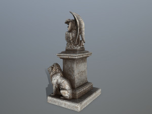 statue4 3Dモデル