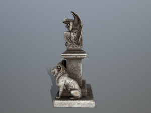 statue4 3Dモデル