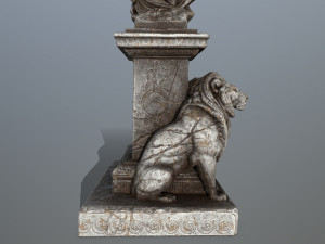 statue4 3Dモデル