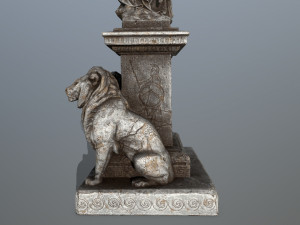 statue4 3Dモデル