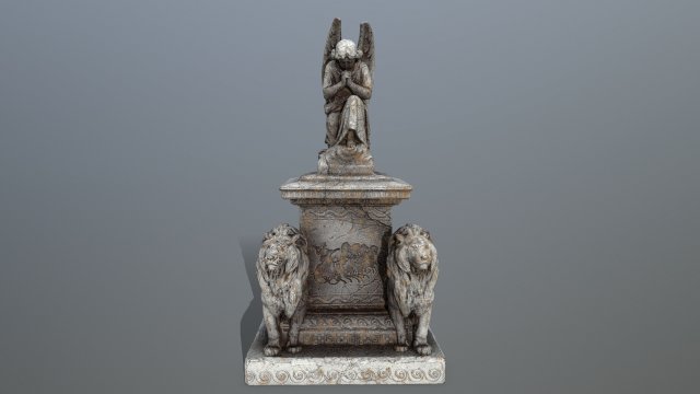 statue4 3D Model .c4d .max .obj .3ds .fbx .stl .blend 