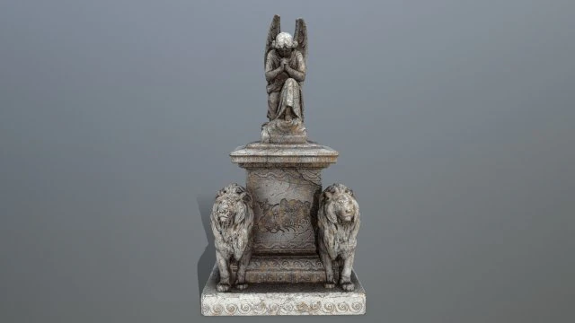 statue4 3D Model .c4d .max .obj .3ds .fbx .stl .blend