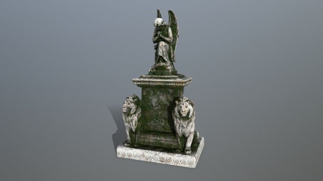 statue4 3D Model .c4d .max .obj .3ds .fbx .stl .blend 