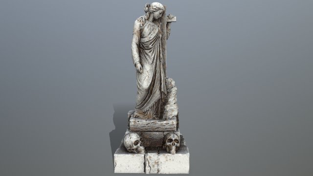 statue5 Model 3D .c4d .max .obj .3ds .fbx .stl .blend 