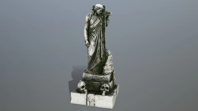 statue5 3D Model .c4d .max .obj .3ds .fbx .stl .blend 