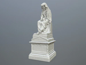 Statue 3D Print Model