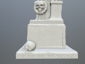 Statue 3D Print Model