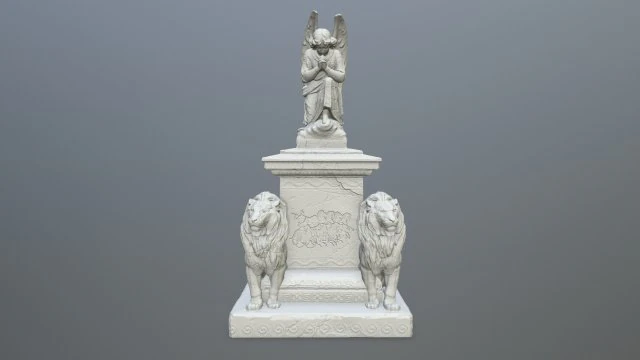 Statue 3D Print Model .c4d .max .obj .3ds .fbx .stl .blend 
