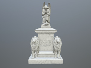 Statue 3D Print Model