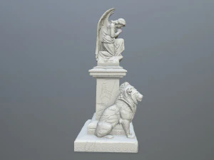 Statue 3D Print Model