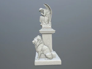 Statue 3D Print Model