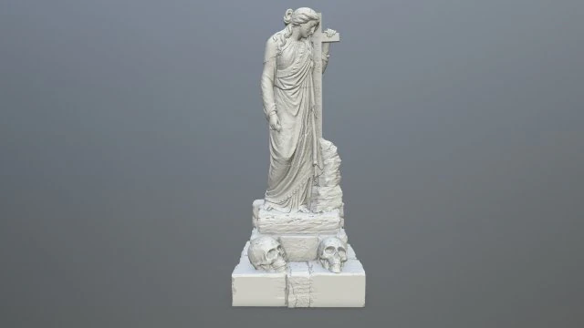 Statue 3D Print Model .c4d .max .obj .3ds .fbx .stl .blend 