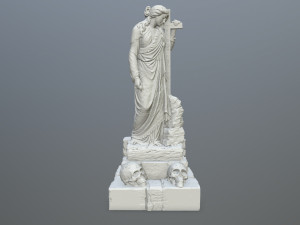 Statue 3D Print Model