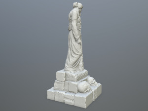 Statue Model Cetak 3D