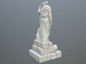 Statue Model Cetak 3D
