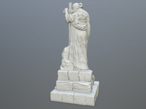 Statue Model Cetak 3D