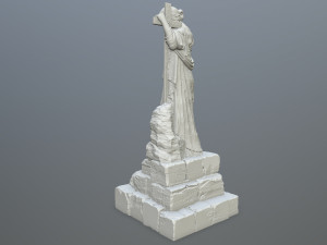 Statue Model Cetak 3D