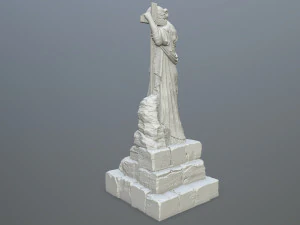 Statue 3D Print Model