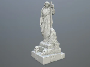 Statue 3D Print Model