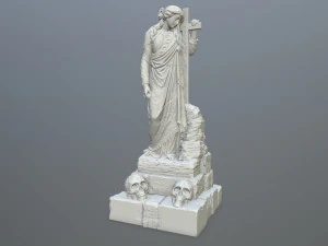 Statue 3D Print Model