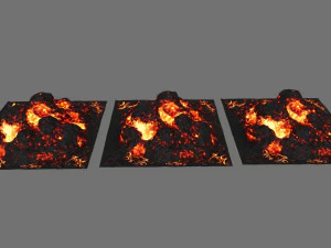 lava rock 3D Model