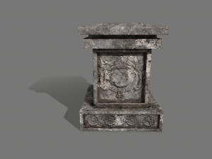 tombstone set 3D 模型
