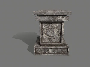 tombstone set 3D Model