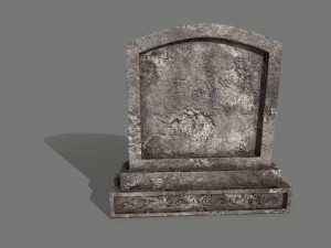 tombstone set 3D 模型