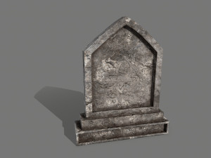 tombstone set 3D 模型
