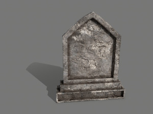 tombstone set 3D 模型