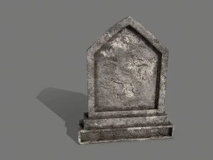 tombstone set 3D Model