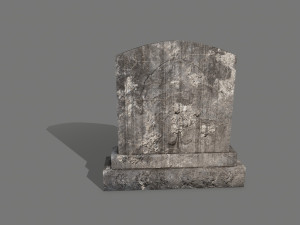 tombstone set 3D 模型