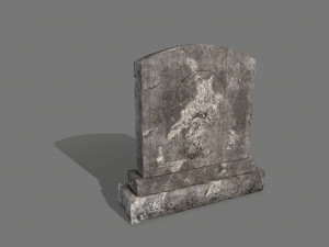 tombstone set 3D 模型