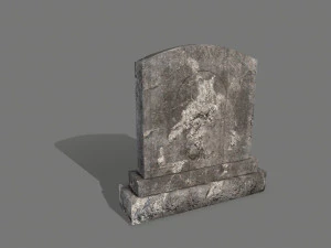 tombstone set 3D Model