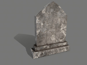 tombstone set 3D 模型