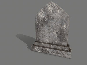 tombstone set 3D 模型
