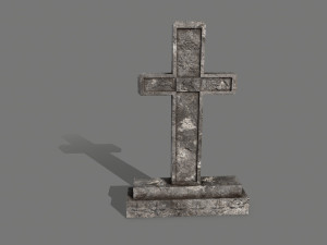 tombstone set 3D 模型