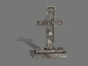 tombstone set 3D Model