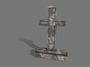 tombstone set 3D 模型