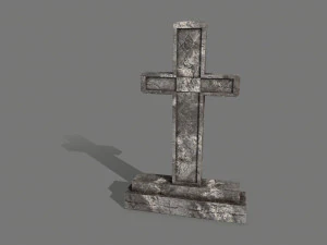tombstone set 3D Model