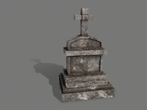 tombstone set 3D Model