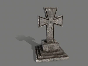 tombstone set 3D Model