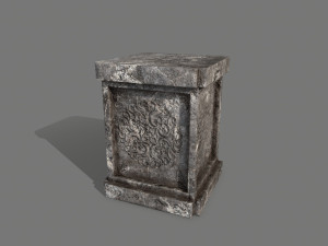 tombstone set 3D 模型