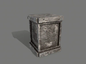 tombstone set 3D Model