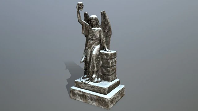 статуя 2 3D Модель .c4d .max .obj .3ds .fbx .stl .blend 
