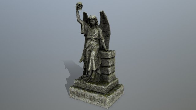 statue2 3D Model .c4d .max .obj .3ds .fbx .stl .blend 
